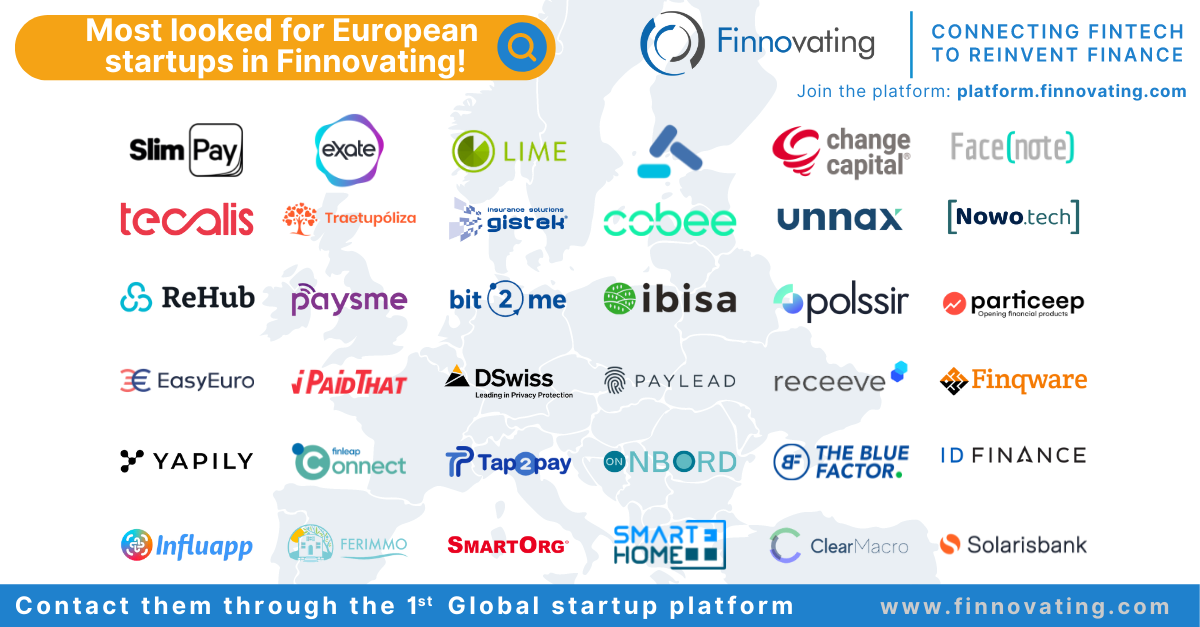 european fintech startups finnovating most best top